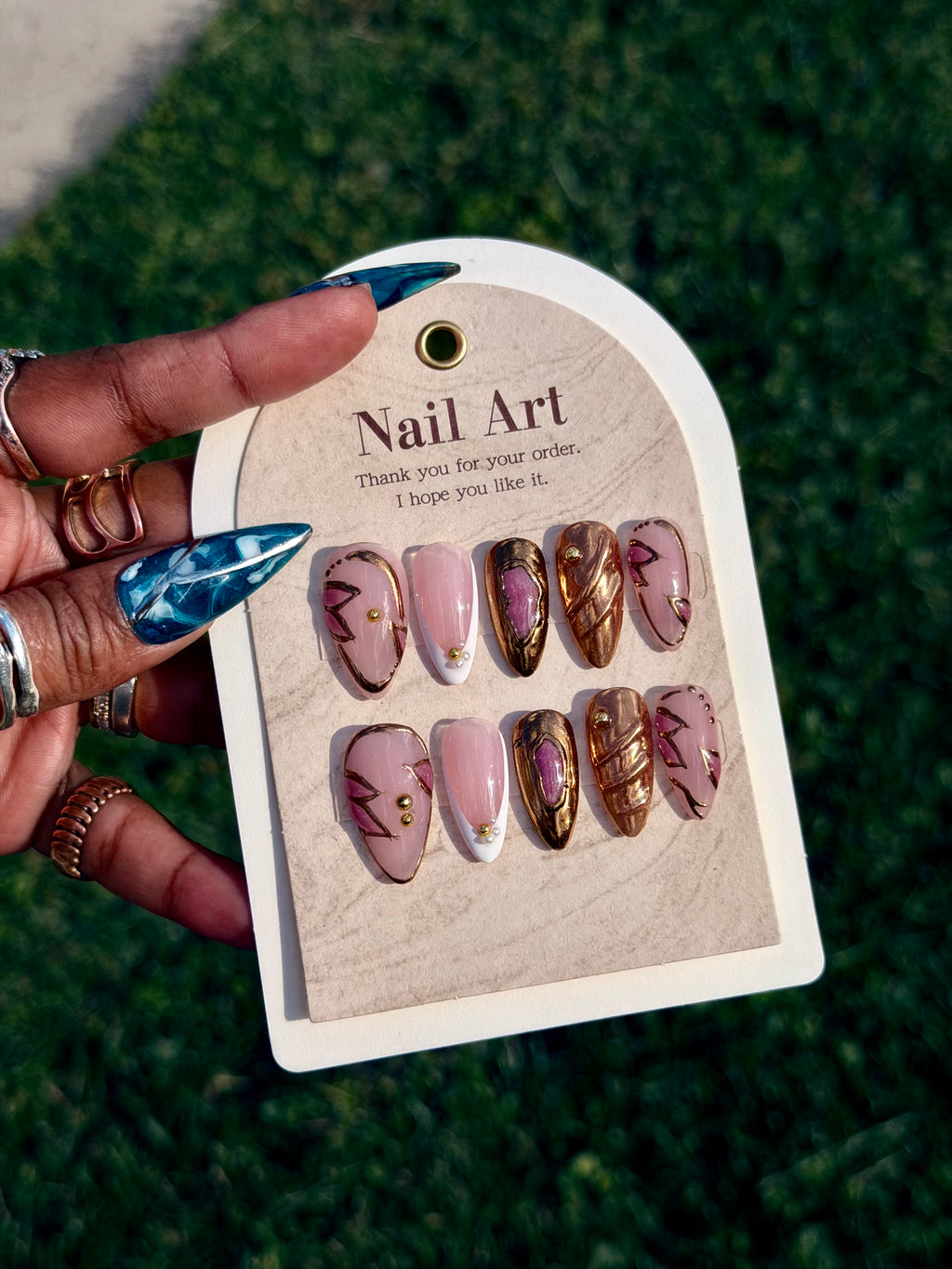 Blush & Bronze